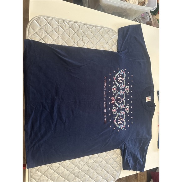 Jerzees Other - VTG 90s Womens Size L Mom Short Sleeve Crew Neck T-Shirt